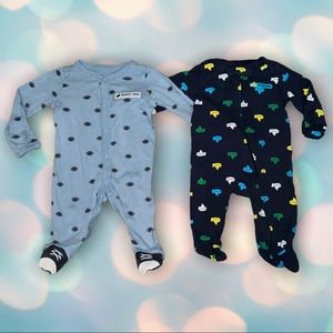 Carter’s Baby Boy’s Newborn Footie Sleeper Pajamas